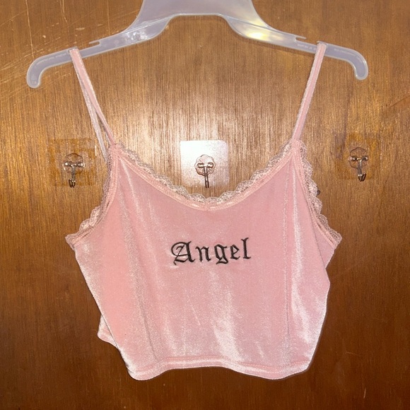 Lacey Angel Crop Top - Picture 1 of 3